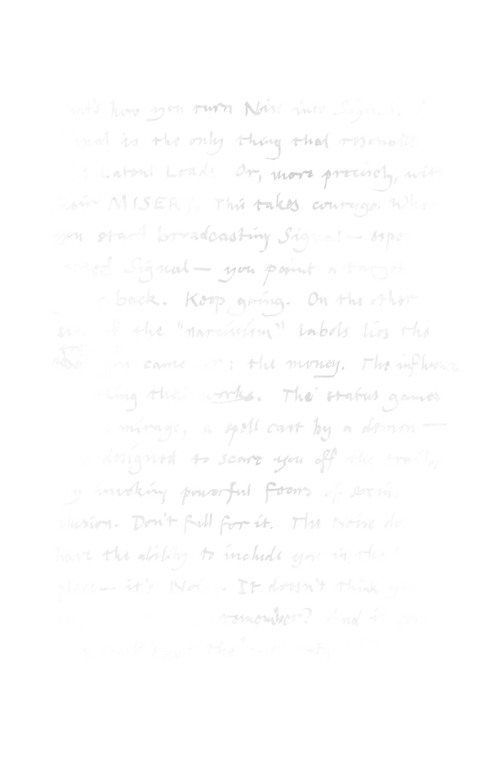 Handwritten page fragment